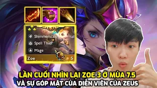 EM CHÈ TRI ÂN KIM LONG BẰNG GAME ĐẤU LÊN ZOE 3 CÙNG ANH CHÀNG DIỄN VIÊN TỐT BỤNG | TFT MÙA 7.5