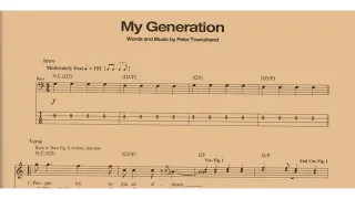 My Generation - The Who | Guitar Lesson With Tab | Guitar Songbook