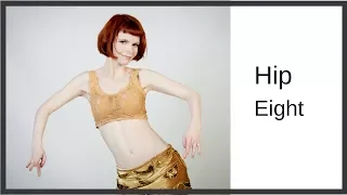 HIP EIGHT  / Grind move / Burlesque basics - simple beginner move - Burlesque Dance Tutorial