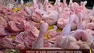 24Oras: Presyo ng ilang sangkap pang-Noche Buena, tumaas