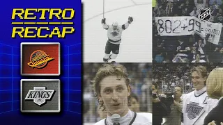 Gretzky scores 802, passes Howe | Retro Recap | Canucks @ Kings