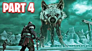 GIANT WOLF BOSS! (God of War Ragnarok, Part 4)