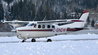 Cessna 210 Pressurized Centurion Takeoff