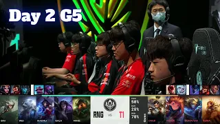 RNG vs T1 - Day 2 LoL MSI 2022 Rumble Stage | Royal Never Give Up vs T1 full game