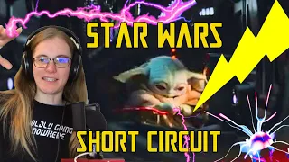 Star Wars The Mandalorian Scientifically Electro-Verified | Short circuit scene reaction