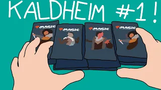 Ouverture de boosters Magic draft KALDHEIM !