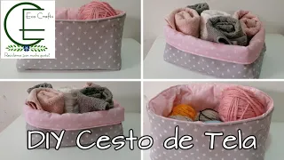 DIY Cesto de Tela