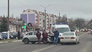 В Мозыре произошло очередное ДТП с участием скорой