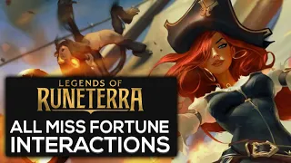 Miss Fortune Special Interactions | Legends of Runeterra