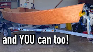 I Built This Wooden Boat in ONE WEEK!