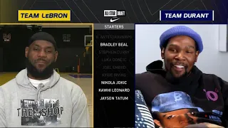 2021 NBA All-Star Draft | Team LeBron vs Team KD