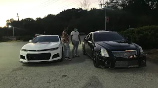 2019 Camaro ZL1 10 Speed vs 2009 Cadillac CTS-V