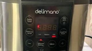 Fasule me mish ne tenxhere delimano pro | Beans on multicooker Delimano | Si te gatuajm me Delimano