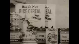 Vintage Old 1950's Beech Nut Baby Food Commercial 2