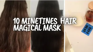 10 minutes hair magical mask for frizzy  dry damage and rough hair