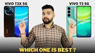 Vivo T3x 5G vs Vivo T3 5G - Full Comparison | Which one is Best ?