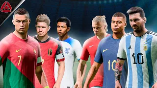 КУБОК НАЦИЙ 4 НА 4 I EA FC 24 I RONALDO, MESSI, MBAPPE, HAALAND