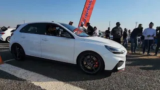 Hyundai i30N DCT vs VW GOLF 7.5 GTI.... Dont Mess with the Koreans