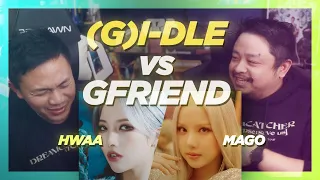 GFRIEND Mago vs (G)I-DLE Hwaa - Fans React to the Hottest K-pop Showdown.