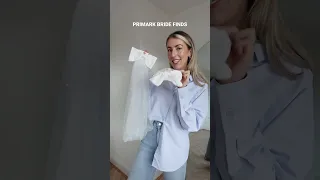 PRIMARK BRIDE TO BE HAUL 👰🏼🤍💍 #haul #haulvideo #primark #primarkhaul #bridetobe #bride #brides