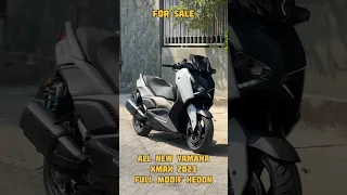 ALL new Yamaha XMAX 2023 Light grey odo 263 KM , Modif Hedon Senilai 54 Juta ( Seharga XMAX Bekas )