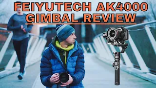 FeiyuTech AK4000 Gimbal Review Plus Test Footage