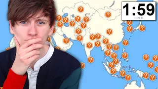 Can I name all 49 countries in Asia in 2 minutes?