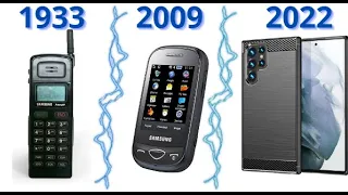 The Samsung Phone Evolution - 1988-2022