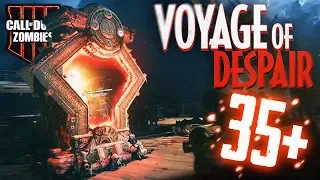 VOYAGE of DESPAIR *EASY* Round 35+ Gameplay/Tutorial! (Black Ops 4 Zombies)