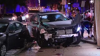 Watch: Car fleeing from road rage shooting crashes at intersection