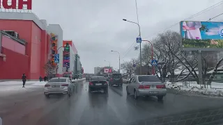 Барнаул, Павловский тракт (ул. Бабуркина) - площадь Октября 07.03.23