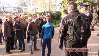 Видео Новости-N: Штурм Николаевской ОГА. Начало