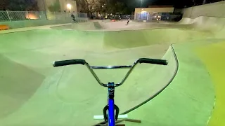 BMX BUT IT'S AT A SKATEPARK IN A CHURCH