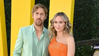 Emily Blunt and Ryan Gosling stun at the Fall Guy premiere