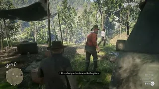 Uncle’s Opinion On The New Camp At Beaver Hollow - Red Dead Redemption 2