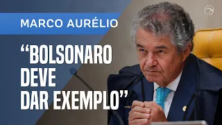 MARCO AURÉLIO MELLO CRITICA APOIO DE BOLSONARO A MANIFESTAÇÕES CONTRA INSTITUIÇÕES