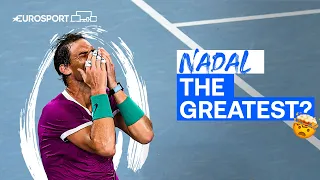 Rafa Nadal Comes From Two Sets Down to Make Tennis History! | Eurosport Tennis