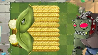 What happens to the different upgraded corn cannons?PvZ Plus Pvz Troll Moment| Plants vs Zombies Mod