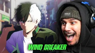 Wind Breaker Opening REACTION | THIS ANIME GOT AURA BABY!