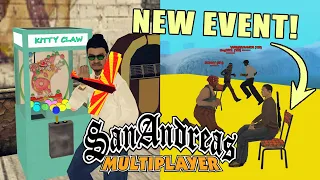 Gambling, LOTTERY, SCRATCH CARDS. Missing Chair Event in GTA San Andreas Multiplayer | WTLS NEWS #15