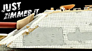 How To: Square Tile Pattern Zimmerit For German Tanks