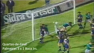 Palmeiras 3x1 Boca Juniors - Copa Mercosul 1998