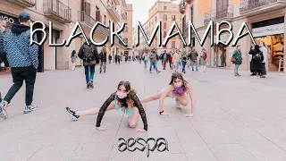 [KPOP IN PUBLIC] "Black Mamba" - aespa (에스파) KPOP DANCE COVER | BARCELONA "SPAIN" - By The Bemters