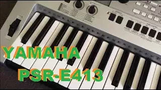Yamaha PSR-E413 home keyboard with great synth features