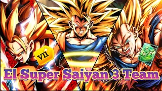 El Trio Super Saiyan 3 y sus pelos largos!| Dragon Ball Legends