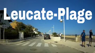 Leucate-Plage 4K- Driving- French region