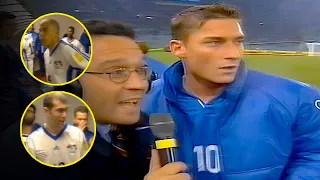 Francesco Totti vs Zinedine Zidane & Ronaldo Show (1998)