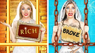 Rich Bride vs Broke Bride #1 | Funny and Awkward Moments by Multi DO Challenge
