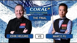 ►Marco Fu Final vs John Higgins Scottish Open Snooker 2017 ★★