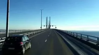 Øresund bridge. Denmark - Sweden